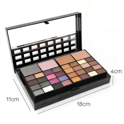 Express Yourself with 74 Colors Makeup Set - Day to Night, Subtle to Bold