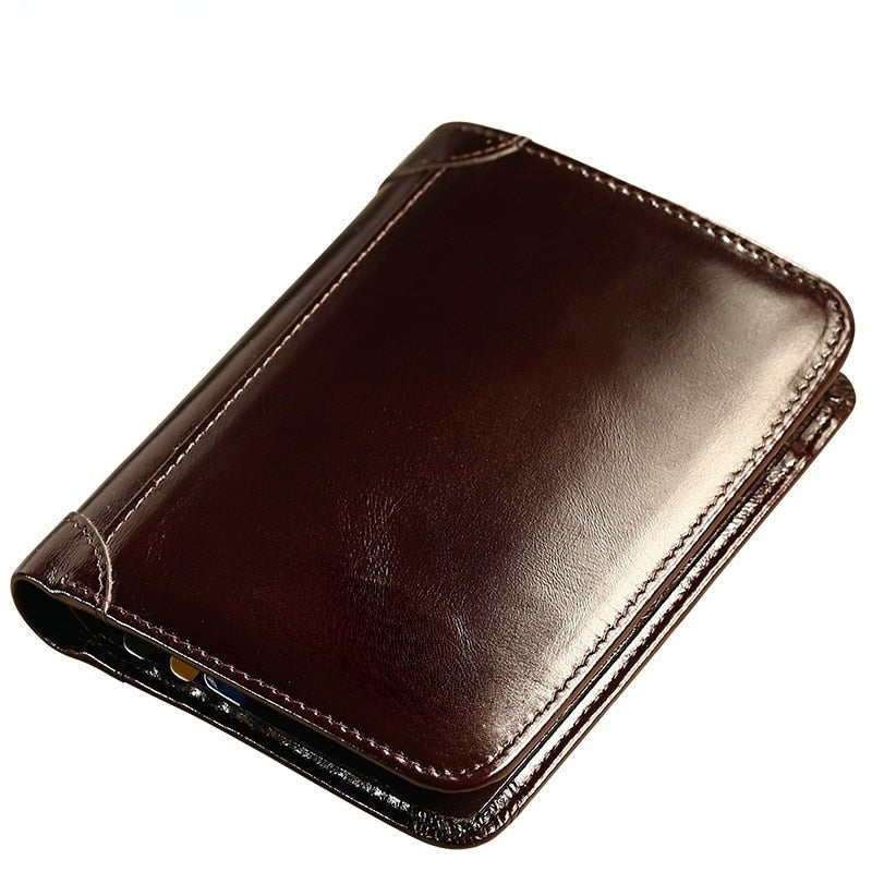 Fashion Forward Men's Genuine Leather Wallet for Every Occasion