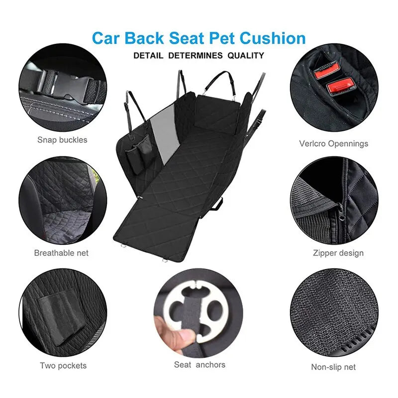 Fashionable Dog Car Interior Upgrade - Stylish and Practical Travel Solution