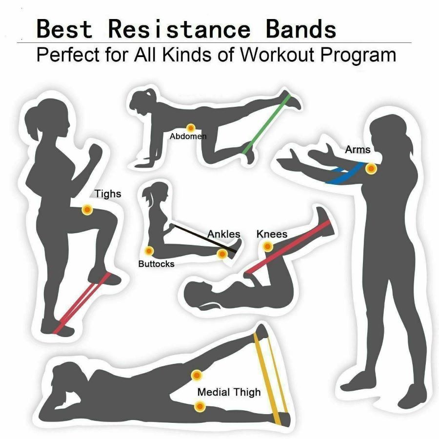 Flexibility Redefined Compact Exercise Bands for Portable Fitness