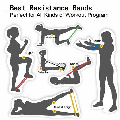 Flexibility Redefined Compact Exercise Bands for Portable Fitness