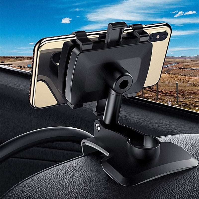 Flexible Arm Length Perfect Positioning for Compact Cars to Spacious SUVs dashboard phone holder