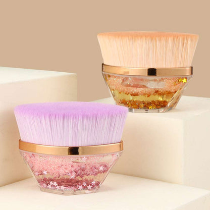 Foundation Makeup Brush, Face BB Cream Brush, Loose Powder Brush, Flat Makeup Brush, Magic Makeup Brush, Petal Makeup Brush