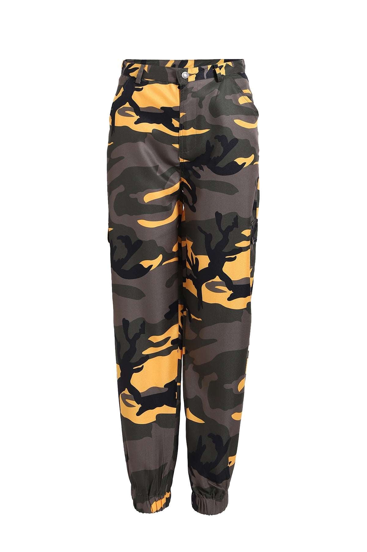 Harem Design Camo Trousers with Ideal Blend