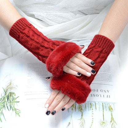 High-quality knitted arm cover gloves. Perfect gift for chriastmas thanksgiving halloween black friday holidays any ocassion at acheckbox