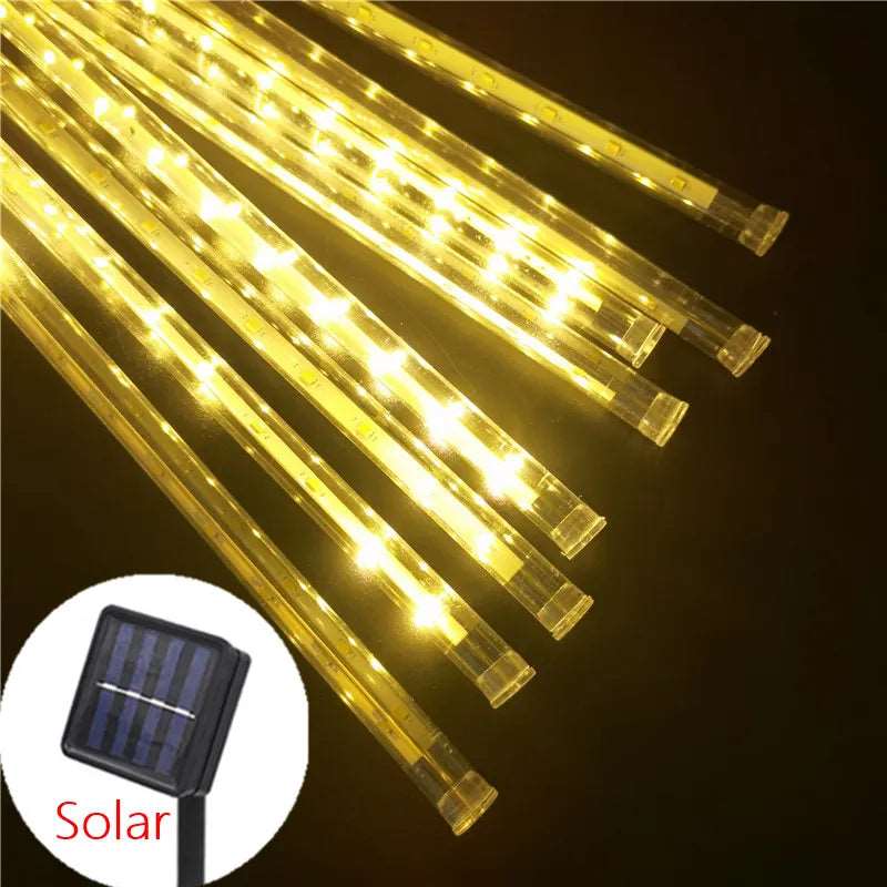 High-quality solar street garland perfect gift for christmas thanksgiving black friday halloween all holiday ocassions at acheckbox