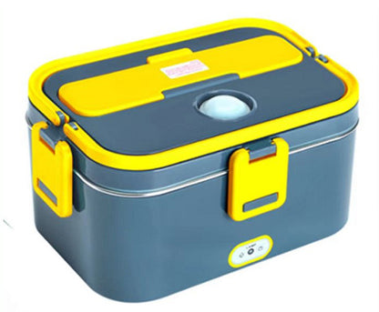 Hot & Cold On-the-Go Delights Portable Electric Lunch Box with Vacuum Insulation