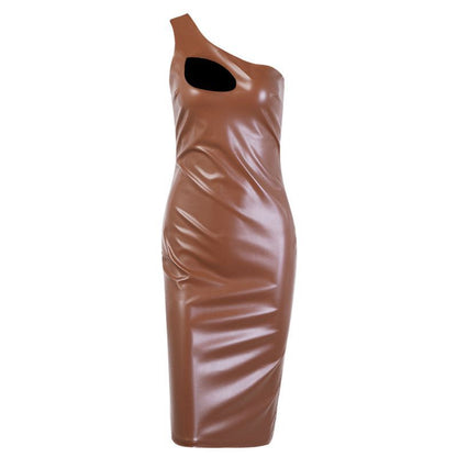 Ideal Mid-Waist Fit in High-Quality Polyester Fabric Dress