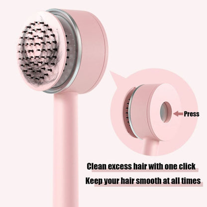 Innovative Self-Cleaning Hairbrush – One Key, Endless Convenience