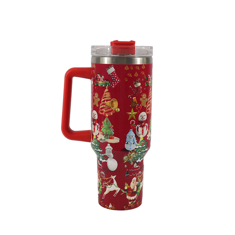 Leakproof holiday travel mug