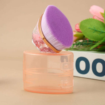 Liquid and Shimmering Colors, Elegant Brush Packaging