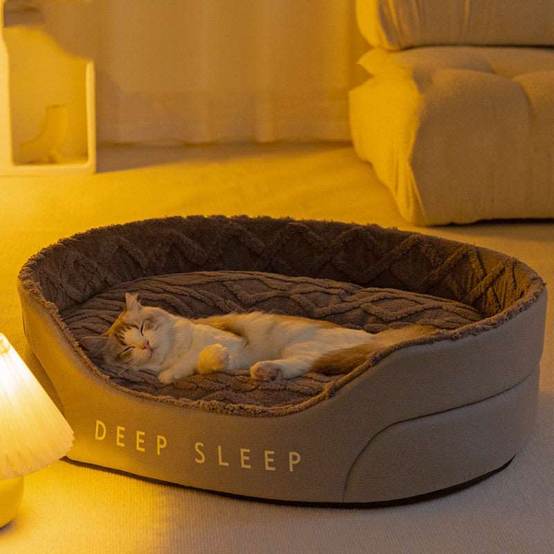 Luxurious Washable Cat Bedding - Premium Comfort for Feline Bliss