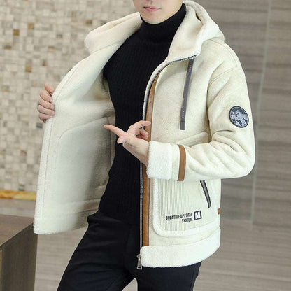 Men's Lambswool Fur Coat for Ultimate Winter Style