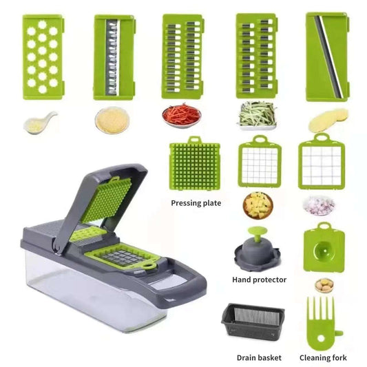 Multifunctional Vegetable Chopper Eco-Friendly Design, Easy Cleanup