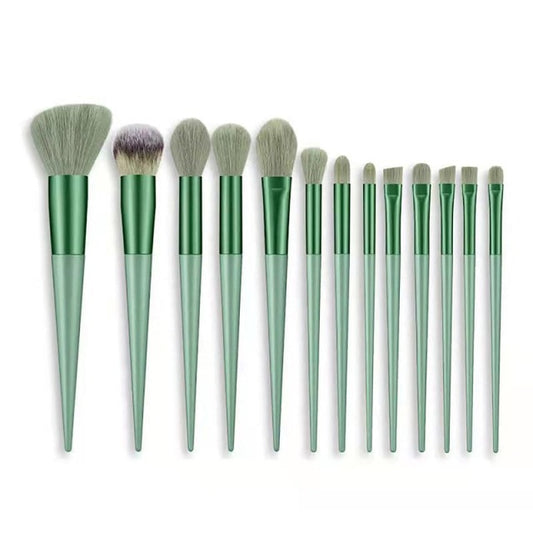 New 13Pcs Makeup Brush Set Makeup Concealer Brush Blush Loose Powder Brush Eye Shadow Highlighter Foundation Brush Beauty Tools at acheckbox