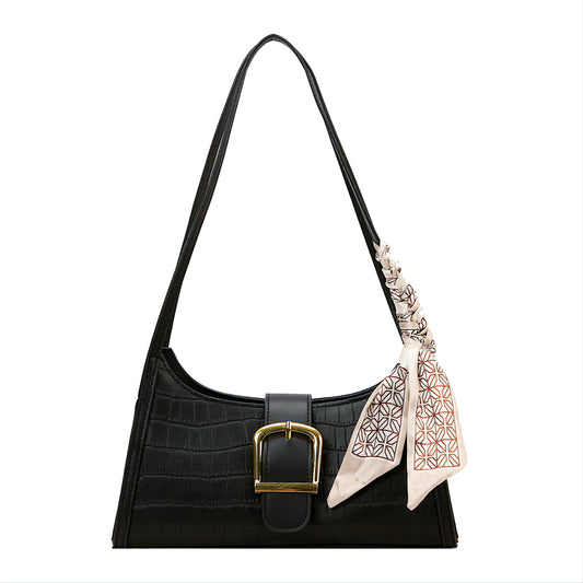 New Vintage High-Grade Handbag Niche Design Pu Leather Bag Fashion Light Luxury Brand Shoulder Underarm Bag For Women at www.acheckbox.com