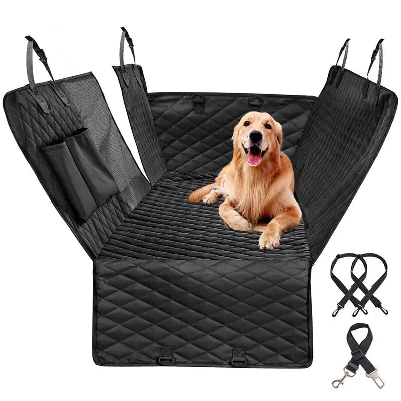Non-Slip Oxford Cloth Pet Seat Cushion - Sleek Style for All Car Models
