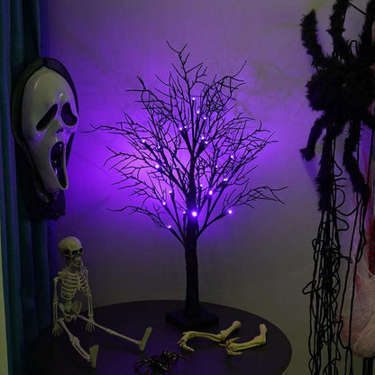 LED Simulation Tree Halloween Decoration Lights