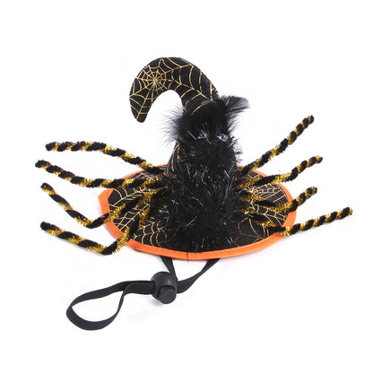 Pet Funny Cat Headdress for Halloween Fun