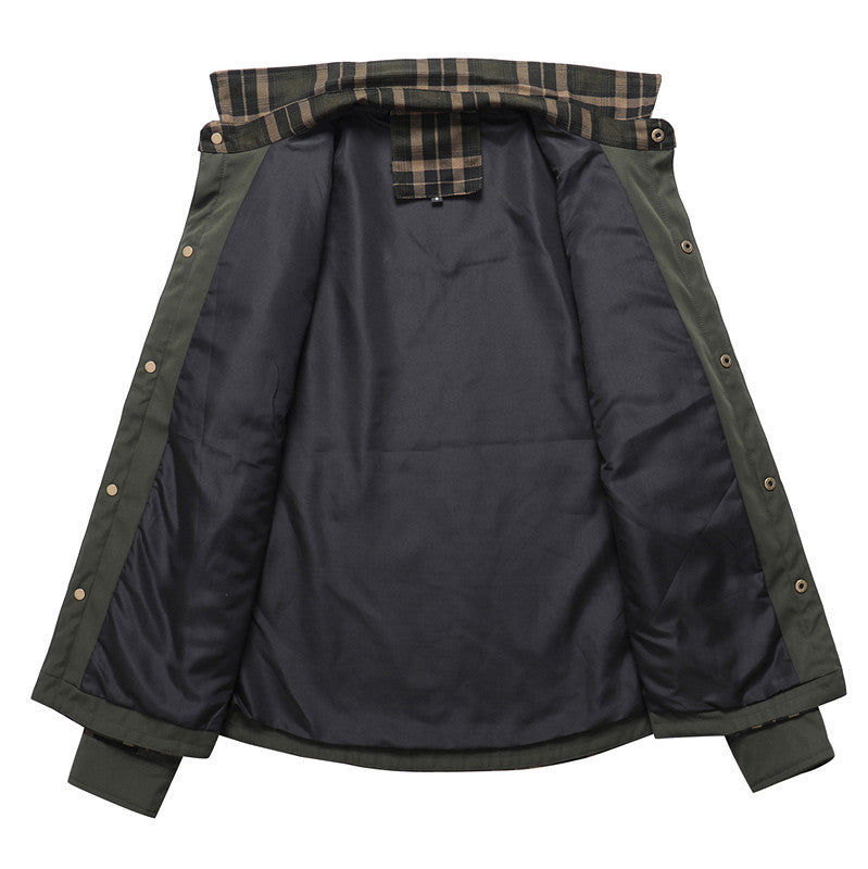 Perfect Fit Men's Plaid Jacket in S to XXL Range