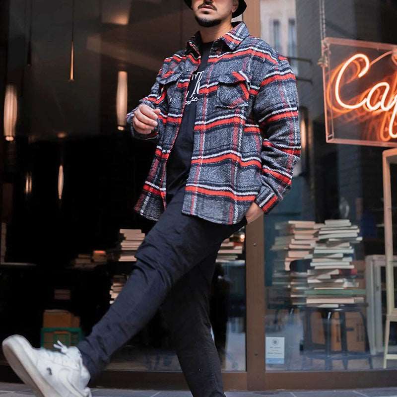 Perfect Fit and Comfort in Cotton Plaid Shirt Jackets