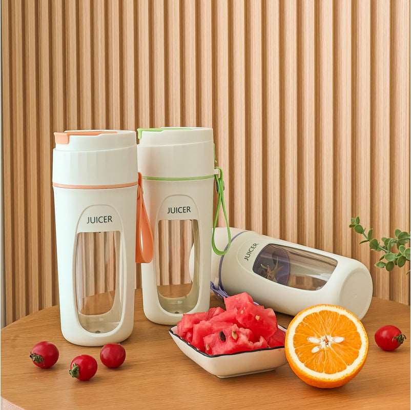 Portable Juicer Mini Electric Blender Multifunction Juice Maker Machine Fruit Mixers Extractors Smoothies Mixer at acheckbox. Gift for halloween thanksgiving black friday christmas