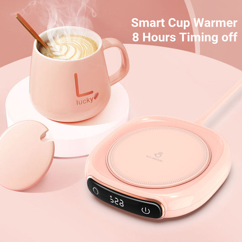 Portable Mug Heating Coffee Mug Cup Warmer Cup Heater Warm Mat Milk Tea Water Heating Pad Constant Temperature Coaster for Home at acheckbox. Perfect gift for halloween Thanksgiving black friday christmas