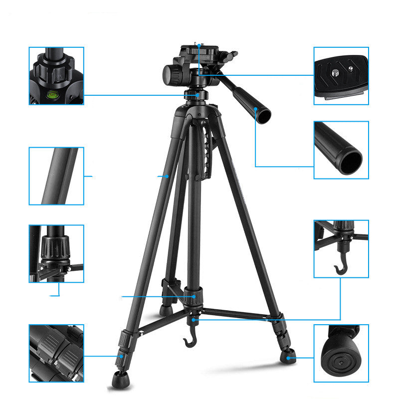 Portable Solution Premium Alloy Tripod for Camcorder and DSLR