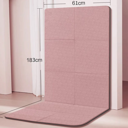 Portable, Double-Sided Anti-Slip Yoga Mat with Innovative Foldable Technology