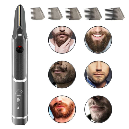 Precision Grooming Mastery Retractable Men's Shaver with Adjustable Length