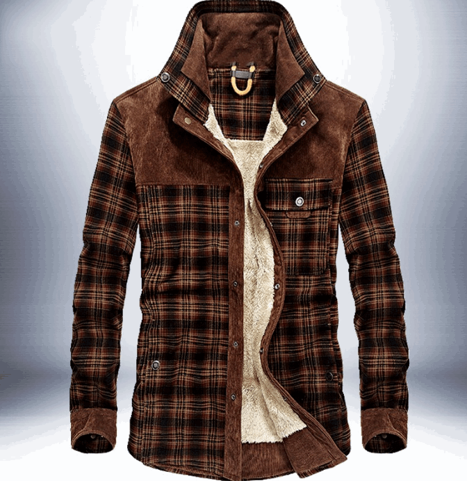 Premium Cotton Plaid Jackets for Maximum Winter Comfort