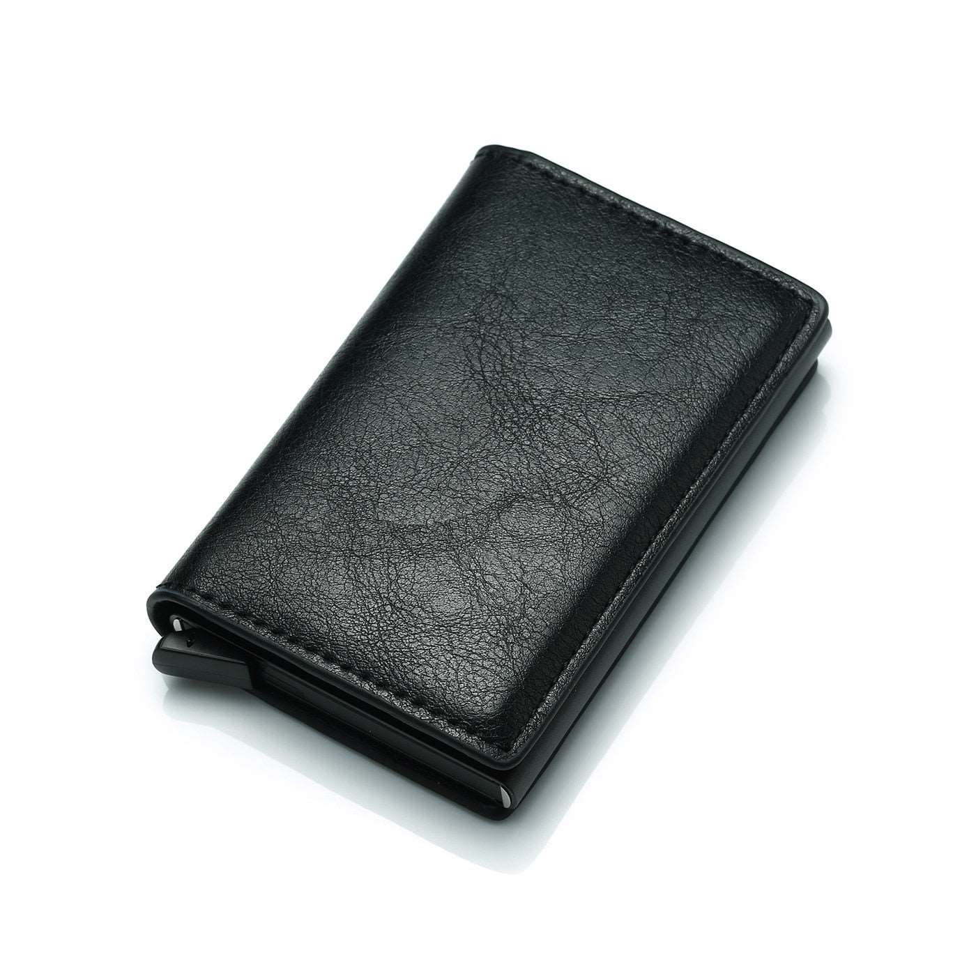 Premium Craftsmanship Wallet PU Leather and Aluminum Marvel
