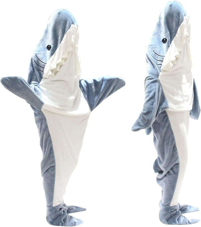 Premium Flannel Shark Hoodie