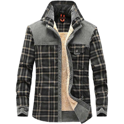 Pure Cotton Comfort and Timeless Fashion in Men's Winter Jackets