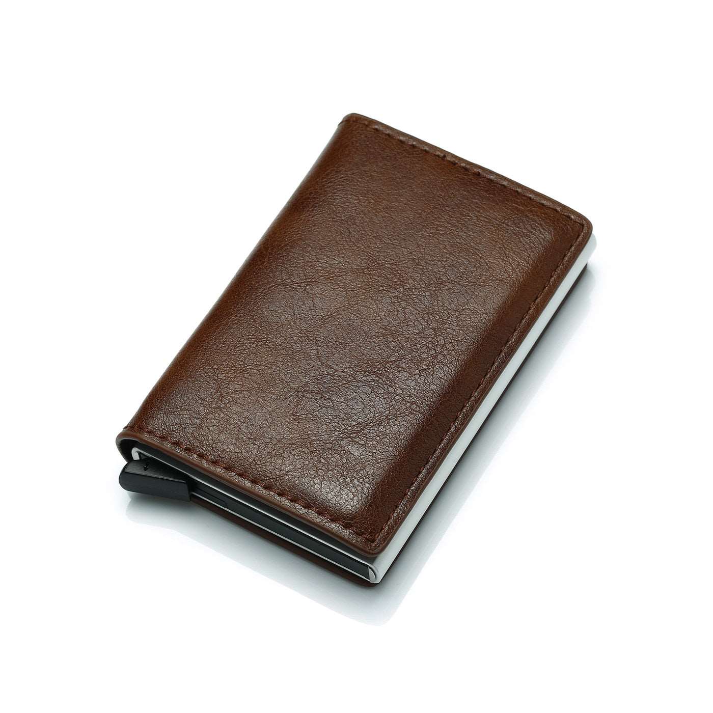 RFID Secure Men's Wallet Carbon Fiber Credit Card Holder Elegance