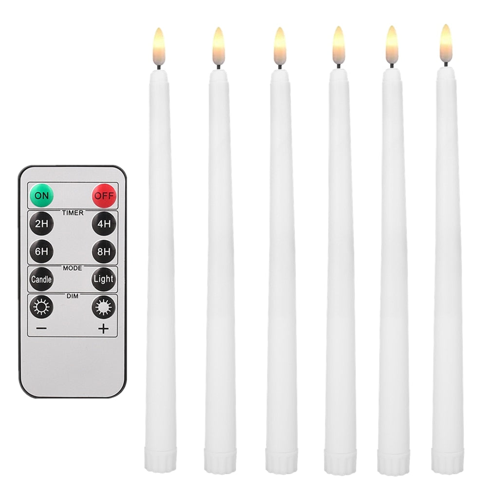 Remote-controlled LED candles