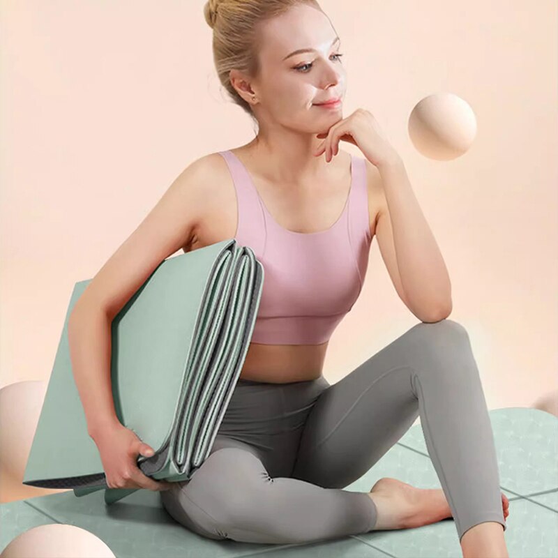 Revolutionize Your Yoga Routine with the Ultimate Foldable Mat - Innovative Design, Anti-Slip Grip, Eco-Friendly Comfort