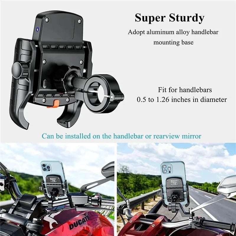 Rugged and Shockproof Motorcycle Mount