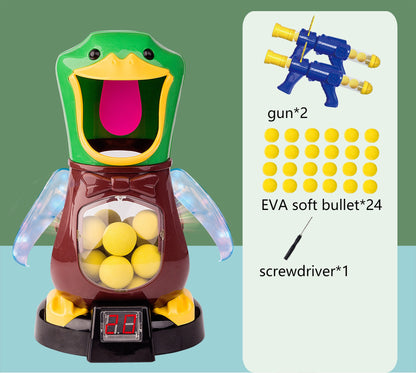 Kid's Hungry Duck Shooting Toy Game