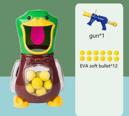 Kid's Hungry Duck Shooting Toy Game