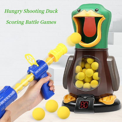 Kid's Hungry Duck Shooting Toy Game