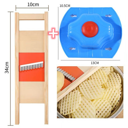 Potato Slicer Grid Artifact for Culinary Magic