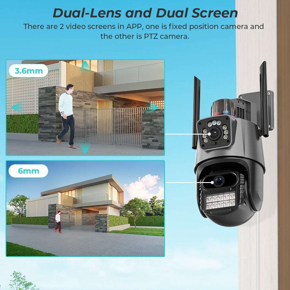 8MP 4K WiFi Smart Surveillance Camera