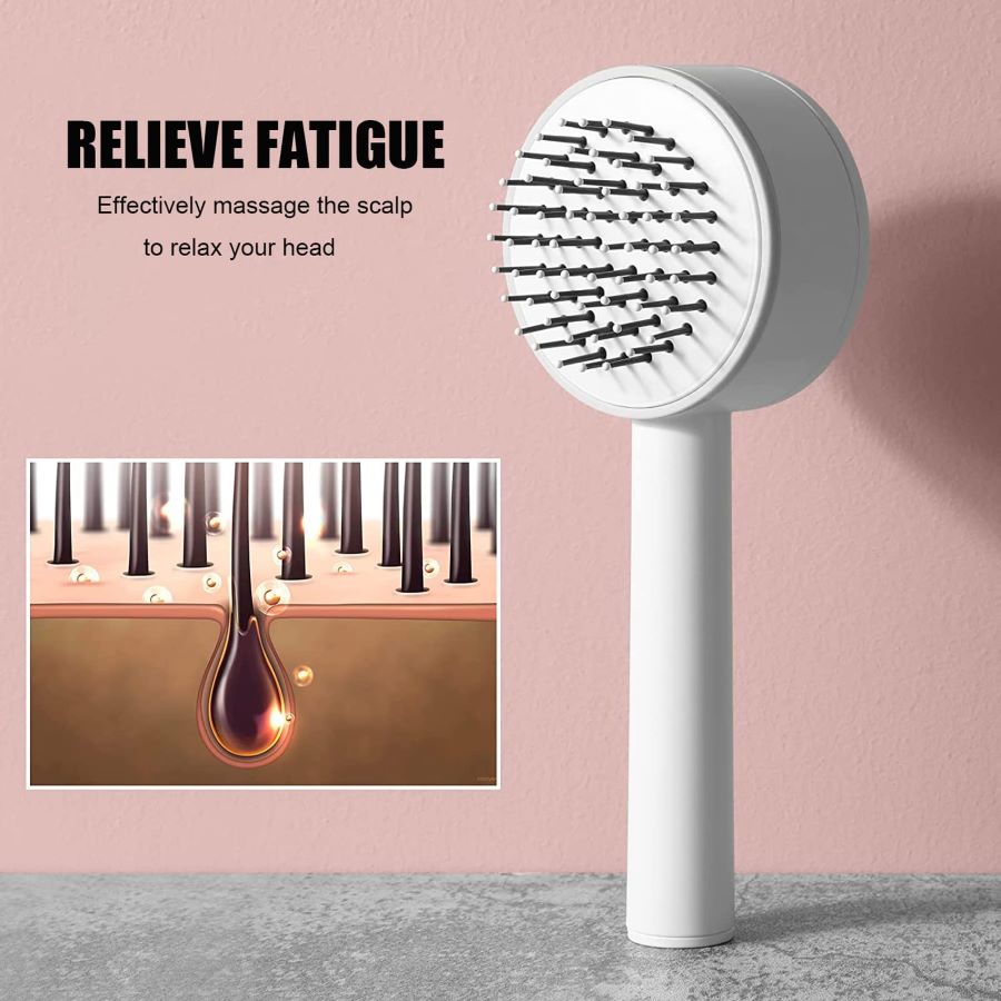 Say Goodbye to Frizz Anti-Static Hairbrush for Healthy, Shiny Hair
