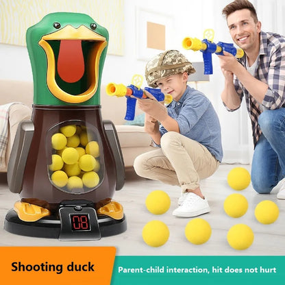 Kid's Hungry Duck Shooting Toy Game