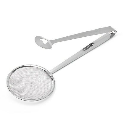 Stainless Steel Oil Scoop and Strainer