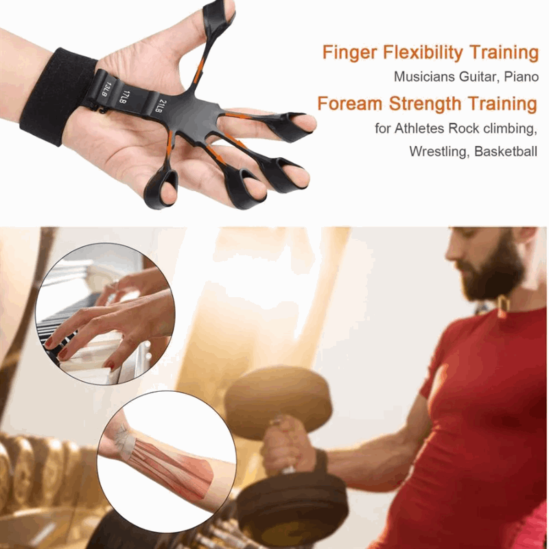Silicone Finger Exerciser Investment Boost Hand Strength for Future Success