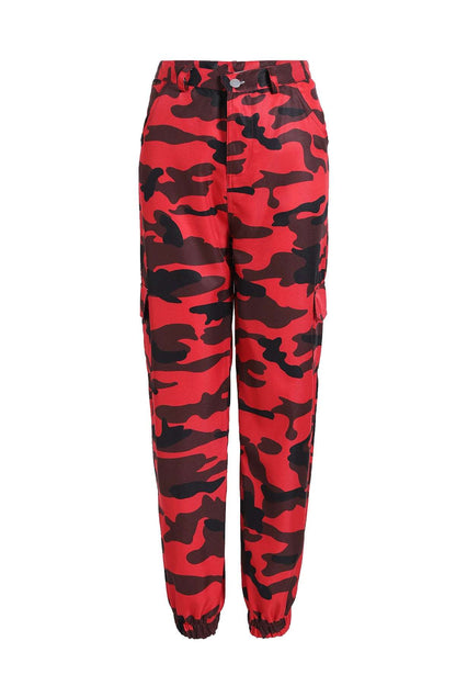 Stretchy Camo Pants for Long-Lasting Wear