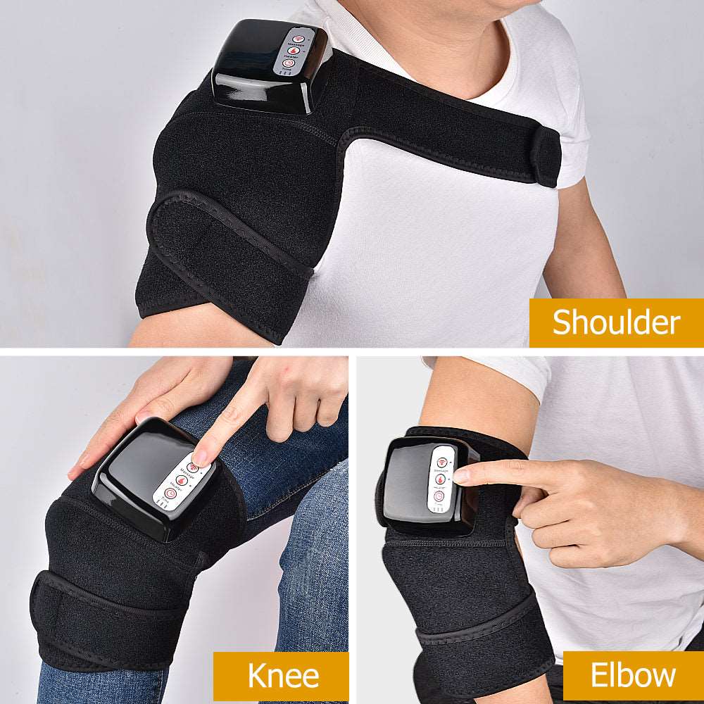 Targeted Pain Relief Shoulder, Elbow, and Knee Pads with Optional Heat Feature