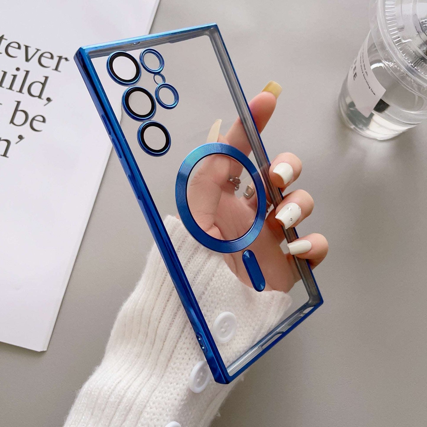 Tech-Savvy Gift Idea Fashionable MagSafe Case for Samsung Phones
